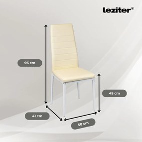 Nolen 4+1 set de sufragerie bej