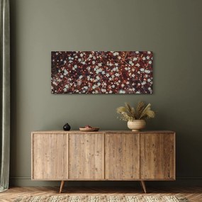 Tablou cu floare de nu mă uita (120x50 cm)