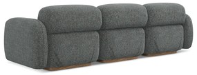 Canapea modulară gri 270 cm Ailani – Makamii