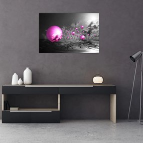 Tabloul bilelor roz (90x60 cm)