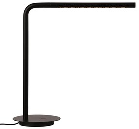 Veioză neagră LED cu intensitate reglabilă din metal (înălțime 46 cm) Omni Table – UMAGE