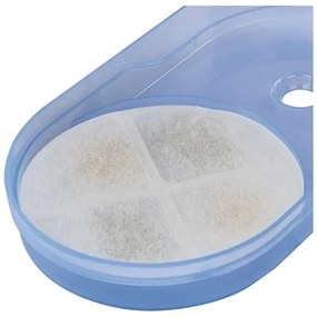 Fântână pentru animale de companie 2,6 l/5V gri