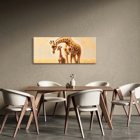 Tablou - Girafe (120x50 cm)
