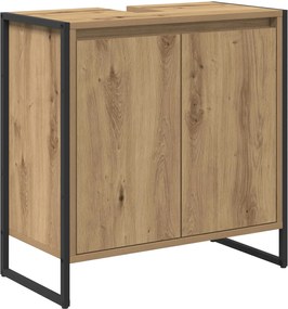 vidaXL Dulap de Baie Stejar artizanal 60 x 30 x 60 cm Lemn compozit