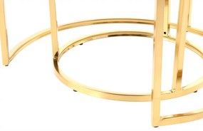 Set 2 tabureti tapitati Becky albi