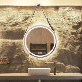 Oglindă LED încălzită retroiluminată pentru baie LED/20W/230V 4000K IP44