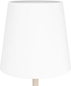 Eglo 901128 - Lampă de masă FIORANA 1xE14/40W/230V crem/alb