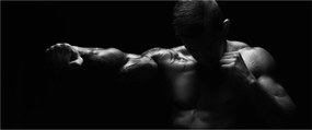Tablou - Lovitura cu pumn (120x50 cm)