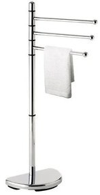 Suport de prosoape autoportant Gedy HIBISCUS 90,5 cm crom lucios
