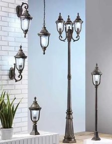 Pendul iluminat exterior IP23 August AL 11-1124/1 Patina OR