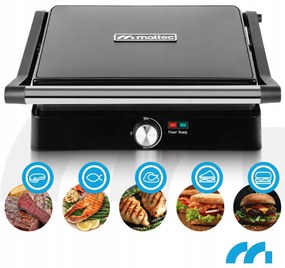 Grătar electric și aparat de făcut sandvișuri MALTEC SM3000W 2200W