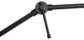 Lampa de podea moderna neagra ajustabila - Editor