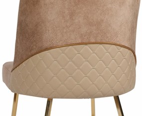 Set de scaune de sufragerie Madrid Brown, 4 bucăți