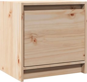 vidaXL Noptieră, 40x30,5x40 cm, lemn masiv de pin
