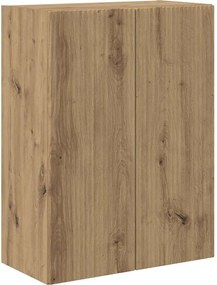 vidaXL Dulap TV de perete Alb 59,5 x 31 x 60 cm Lemn compozit