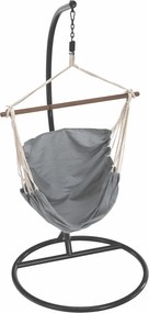 Scaun balansoar suspendabil, alb/gri, LINDO NEW