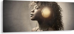 Tablou - Puterea muzicii (120x50 cm)