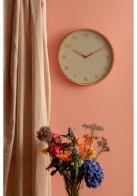 Karlsson 6013OR ceas de perete design, portocaliu,diametru 40 cm