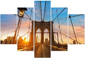 Tablou - Podul Brooklyn, Manhattan, New York (150x105 cm)