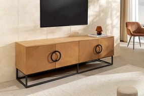 Comoda TV GRANDEZZA 180cm stejar natural