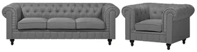 Set canapele Chichester (gri deschis). 1011115