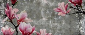 Tablou cu flori (120x50 cm)