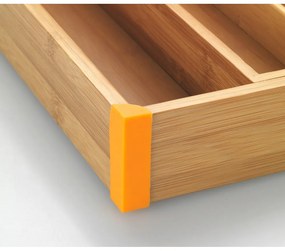 Organizator din bambus pentru tacâmuri Maximex Tray