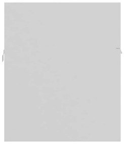 Dulap de chiuveta, alb, 90x38,5x46 cm, PAL Alb, Dulap pentru chiuveta, 1