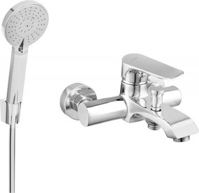 Mexen Pecos R40 baterie de baie cu set de duș, crom - 7273R40-00