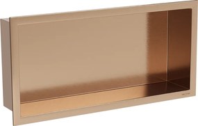 Mexen X-Wall-R raft de nișă cu flanșă 45 x 20 cm, cupru periat - 19C0452010