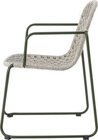 Scaun de grădină gri din metal Calana – Bloomingville