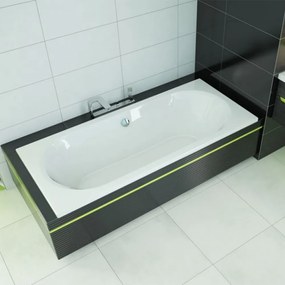 Cadă de baie dreaptă Doria Duo 80x170