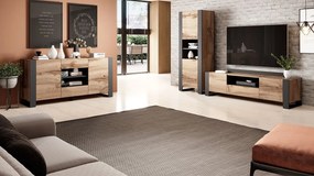 Mobilier living Elexia I (wotan + antracit). 1122128