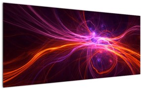 Tablou cu abstracțiune modernă (120x50 cm)