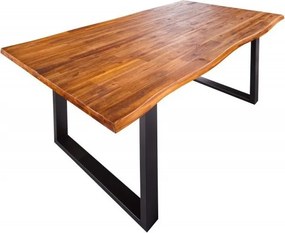 Masa design industrial Genesis 140cm salcam maro