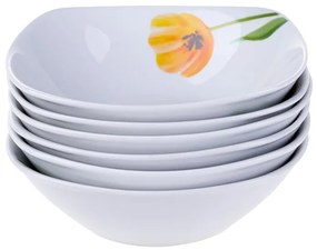 Set boluri din porţelan TULIP, 6 buc.