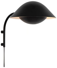 Nordlux - Aplica de perete FREYA 1xE14/40W/230V neagră