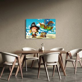 Tablou - Comoara piraților (90x60 cm)