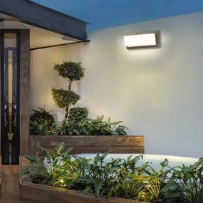 Aplică LED de exterior Brilagi BRICKY LED/12W/230V gri IP54