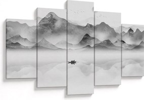 Tablou - Lac japonez (150x105 cm)