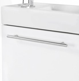 Mobilier de baie fantastic Melanie cu oglindă, alb