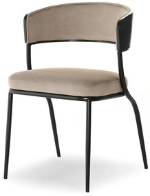 Scaun Marta K (bej + negru). Promo -11%. 1111147