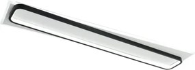 Brilagi - plafonieră LED dimabilă OUTLINE LED/90W/230V 18x100 cm alb/negru +telecomandă