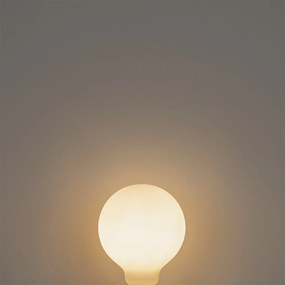 Set de 5 becuri LED reglabile cu 3 trepte E27 G95 mat 5W 550lm 3000K