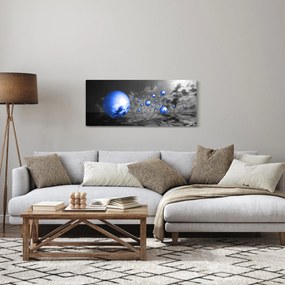 Tabloul bilelor albastru închis (120x50 cm)