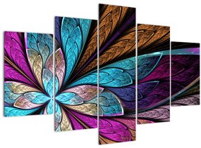 Tablou - Floare, abstracție (150x105 cm)