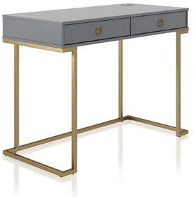 Birou CosmoLiving by Cosmopolitan Camila, gri