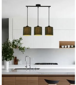 Lustră pe cablu PATTI 3xE27/60W/230V verde