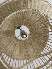 Lustra / Pendul modern design natural ratan MARLO D-48,5cm