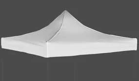 Prelată acoperiș  3x3m - hexagonal, Alb
